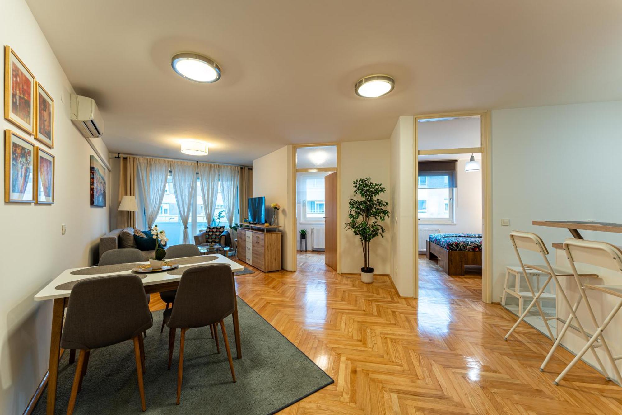 Flex Selfcheckins 121 - - Garage - Loggia - 2 Bedrooms Apartma Zagreb
